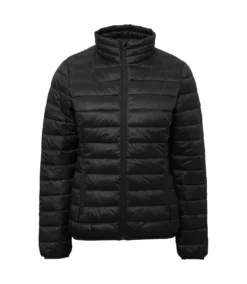 2786 Womens/Ladies Terrain Long Sleeves Padded Jacket (Black)