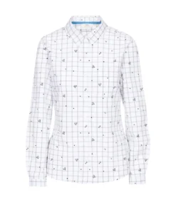 Trespass Womens/Ladies Zova Casual Shirt (Black Flower)