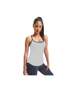 TriDri Womens/Ladies Yoga Undershirt (Black Melange/Silver Melange) -Featured Women's Clothing Stores 4D1919A9C93FCC51FFA5EB20BCA033BC625269214076AF1B2EFFBD8F6147A620