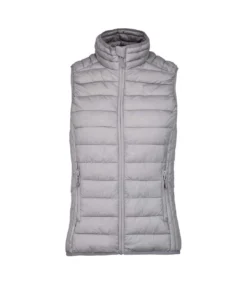 Kariban Womens/Ladies Lightweight Down Bodywarmer (Marl Silver)