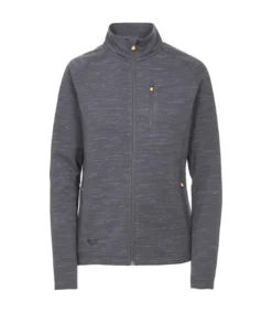 Trespass Womens/Ladies Erinn DLX Fleece Jacket (Gray Marl)