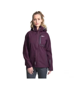 Trespass Womens/Ladies Gita II Waterproof Shell Jacket (Blackberry Marl) -Featured Women's Clothing Stores 56AC6B6407811378F9716DB947F2407DAF4E96389624D61BC4FC64BB7235CB01