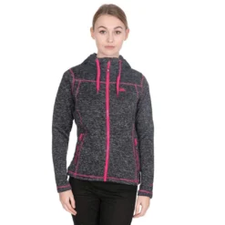 Trespass Womens/Ladies Odelia Full Zip Fleece Hoodie (Ghost Marl) -Featured Women's Clothing Stores 599609FF8F8DF8F9EE2C7994BFC3B4B7AB3A5C45DD59BE5CBA9B129806E637D9