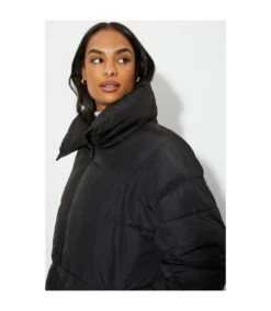 Dorothy Perkins Womens/Ladies Oversized Longline Padded Jacket (Black) -Featured Women's Clothing Stores 633BF8872E2AF54B4E23F94F2B2F61E3CC56B189B9066DECE6B70B853FFE9354