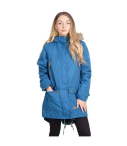 Trespass Womens/Ladies Clea Waterproof Padded Jacket (Indigo) -Featured Women's Clothing Stores 63f058ba3d1dd6ac93315f42e9039342