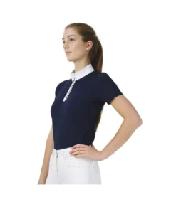 HyFASHION Womens/Ladies Suki Show Shirt (Navy)