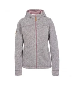 Trespass Womens/Ladies Reserve Hooded Fleece (Dusty Heather)