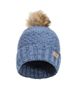 Trespass Womens/Ladies Kellisa Beanie Hat (Denim Blue)