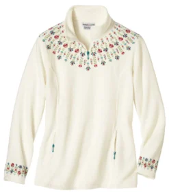 Women's Ecru Microfleece Pullover -Featured Women's Clothing Stores 6aeb17a81adf17c1ae9b844a3263e968