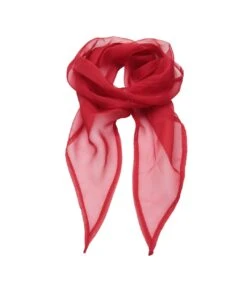 Premier® Premier Ladies/Womens Work Chiffon Formal Scarf (Red) (One Size)
