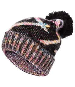 Trespass Womens/Ladies Diandra Knitted Beanie (Black)