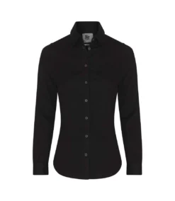 AWDis So Denim Womens/Ladies Lucy Denim Shirt (Black)