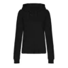Awdis Womens/Ladies College Zoodie Hoodie (Deep Black)