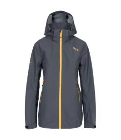 Trespass Womens/Ladies Gayle Waterproof Jacket (Carbon)