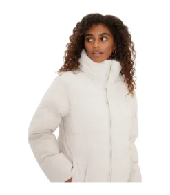 Dorothy Perkins Womens/Ladies Padded Longline Coat (Cream) -Featured Women's Clothing Stores 7D04375345153A5B048B5F6C569867841574127A933A593C3F68DC389FA98C47