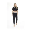 Brave Soul Womens/Ladies Weekend Mode Long Loungewear Set (Black)