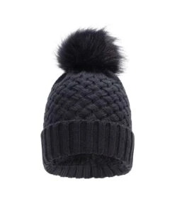 Mountain Warehouse Womens/Ladies Lisbon Pom Pom Beanie (Navy)