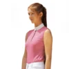 HyFASHION Womens/Ladies Sophia Sleeveless Show Shirt (Rose Pink)