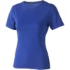Elevate Womens/Ladies Nanaimo Short Sleeve T-Shirt (Blue)