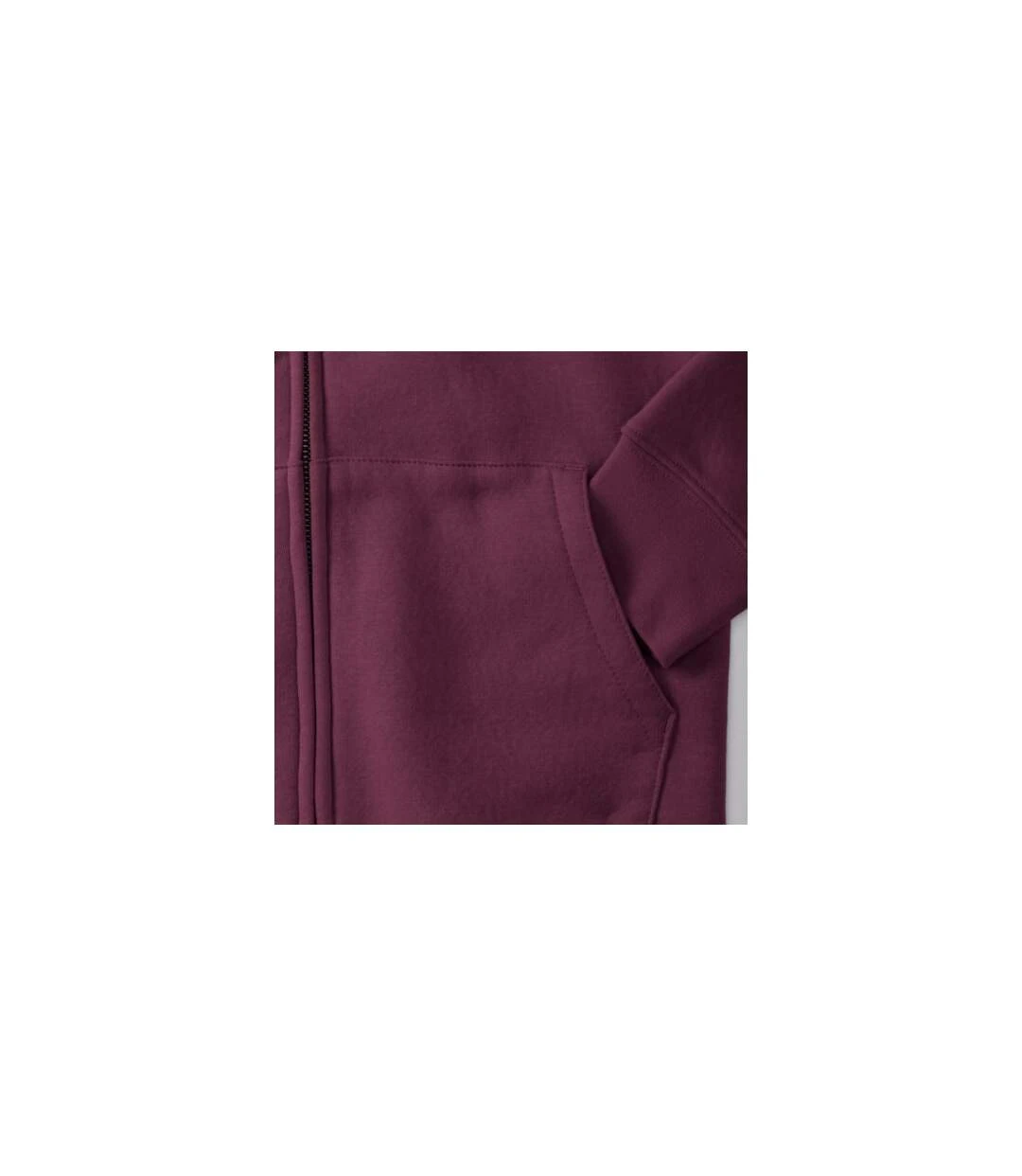 Russell Ladies Premium Authentic Zipped Hoodie (3-Layer Fabric) (Burgundy) 3 Russell Ladies Premium Authentic Zipped Hoodie (3-Layer Fabric) (Burgundy) - Image 3