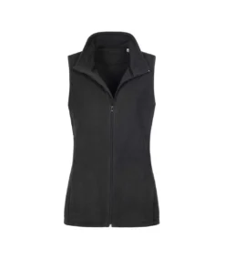 Stedman Womens/Ladies Active Fleece Gilet (Black Opal)