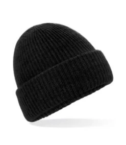 Beechfield Womens/Ladies Marl Ribbed Beanie (Almond)