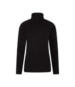 Mountain Warehouse Womens/Ladies Camber II Fleece Top (Black)