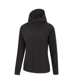Mountain Warehouse Womens/Ladies Camber Hooded Fleece (Black) -Featured Women's Clothing Stores 90BB59B39EFA6E21F948390AC8ED51E3685DB1429AEEE85B597D7154DEE1C7DA