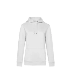 B&C Womens/Ladies Queen Hoodie (White)