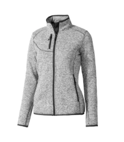 Elevate Womens/Ladies Tremblant Knit Jacket (Heather Gray) -Featured Women's Clothing Stores 94BA1590C9B99AE927BB19BC2E3C65B5300A997F283FCE4CA8A6621DA1ACBB5E