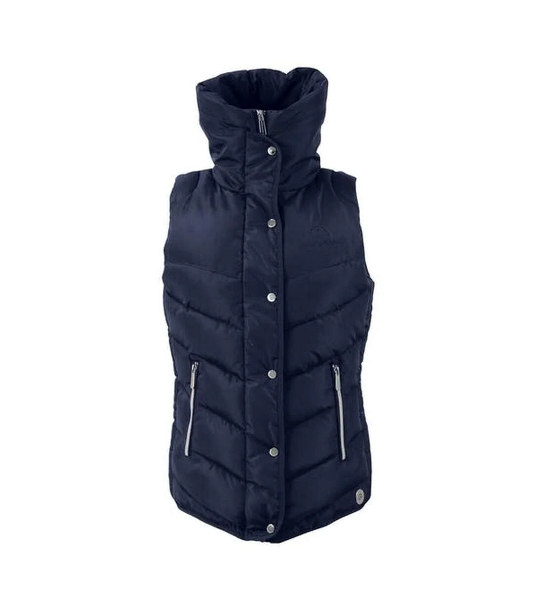 Coldstream Womens/Ladies Kimmerston Quilted Gilet (Navy) 1 Coldstream Womens/Ladies Kimmerston Quilted Gilet (Navy)