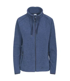 Trespass Womens/Ladies Mirsha Full Zip Fleece (Navy Marl)