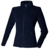 Skinni Fit Ladies/Womens Lightweight Anti Pill Microfleece Jacket (Navy)