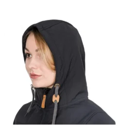 Trespass Womens/Ladies Kristen Longer Length Hooded Waterproof Jacket (Black) -Featured Women's Clothing Stores 9F9831CF00D48D4F3C683F427AF8B0601080EC7A34C92A65443AE2157B769B7B