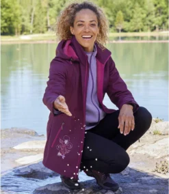 Women's Plum Fleece-Lined Softshell Jacket -Featured Women's Clothing Stores 9ca24110fa27022daf302f890d7abacc