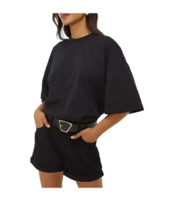 Dorothy Perkins Womens/Ladies Slouch T-Shirt (Black)