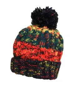 Beechfield® Womens/Ladies Corkscrew Pom Pom Beanie (Crackling Campfire) -Featured Women's Clothing Stores A37E4623EB5F1F23AF27C349B330231B55BCD984FF057B8178F32B38C9A675BF