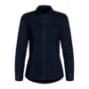 Clique Womens/Ladies Stretch Formal Shirt (Dark Navy)