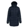 Kariban Womens/Ladies Lightweight Long Padded Parka Jacket (Navy)