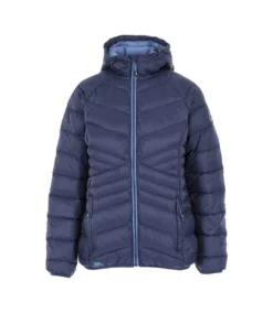 Trespass Womens/ladies Julieta Faux Down Jacket (Navy)