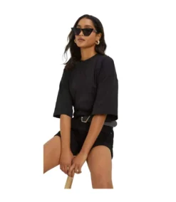 Dorothy Perkins Womens/Ladies Slouch T-Shirt (Black) -Featured Women's Clothing Stores B0680D4873CCD6C4B43FA77875CA02FC877944CA419F79621890F930F1E6AB0C