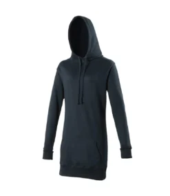 Awdis Girlie Womens Longline Hooded Sweatshirt / Hoodie (New French Navy)