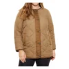 Dorothy Perkins Womens/Ladies Contrast Collarless Plus Padded Jacket (Chocolate)