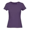 B&C Womens/Ladies Favourite Organic Cotton Crew T-Shirt (Urban Purple)