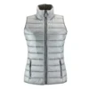 SOLS Womens/Ladies Wave Padded Water Repellent Bodywarmer/Gilet (Metal Grey)