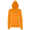 AWDis Just Hoods Womens/Ladies Girlie College Pullover Hoodie (Orange Crush)