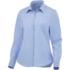 Elevate Womens/Ladies Hamell Long Sleeve Shirt (Light Blue)