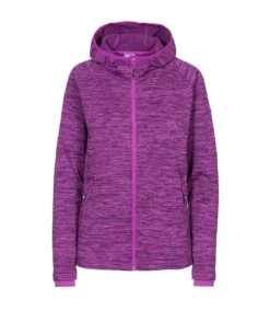 Trespass Womens/Ladies Riverstone Fleece Jacket (Purple Orchid Marl)