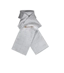 Shires Womens/Ladies Brocade Horse Riding Ready Tied Stock (White)