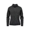 Stormtech Womens/Ladies Avalanche Pure Earth Quarter Zip Pullover (Black Heather)
